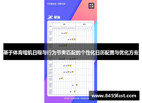 基于体育增肌日程与行为节奏匹配的个性化日历配置与优化方案